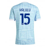 Juventus Pierre Kalulu #15 Koszulka Wyjazdowa 2025-26 Krótki Rękaw